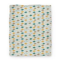 Movie Anime Leaf Pattern (Blue) Premium Fleece Sherpa Blanket Perfect And Unique Gifts For Family On Christmas