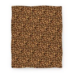 Movie Anime Leopard Print Pattern Premium Fleece Sherpa Blanket Perfect And Unique Gifts For Family On Christmas