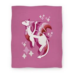 Movie Anime Lesbian Pride Dragon Premium Fleece Sherpa Blanket Perfect And Unique Gifts For Family On Christmas