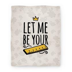 Movie Anime Let Me Be Your Ruler () Premium Fleece Sherpa Blanket Perfect Gifts For Family On Christmas