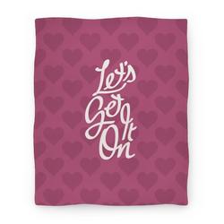 Movie Anime Let's Get It On Premium Fleece Sherpa Blanket Perfect And Unique Gifts For Family On Christmas