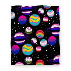 Movie Anime LGBTQ+ Planets Premium Fleece Sherpa Blanket Perfect And Unique Gifts For Family On Christmas