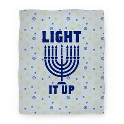 Movie Anime Light It Up Premium Fleece Sherpa Blanket Perfect And Unique Gifts For Family On Christmas