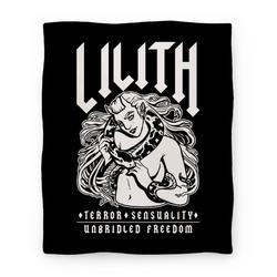 Movie Anime Lilith Terror Sensuality Unbridled Freedom Premium Fleece Sherpa Blanket Perfect Gifts For Family On Christmas