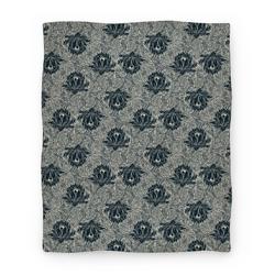 Movie Anime Lotus Flower Pattern Premium Fleece Sherpa Blanket Perfect And Unique Gifts For Family On Christmas