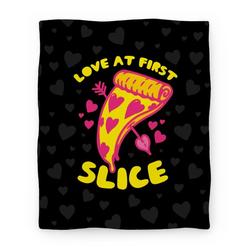 Movie Anime Love At First Slice Premium Fleece Sherpa Blanket Perfect And Unique Gifts For Family On Christmas