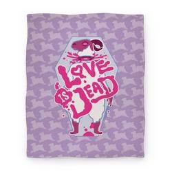 Movie Anime Love Is Dead Premium Fleece Sherpa Blanket Perfect And Unique Gifts For Family On Christmas