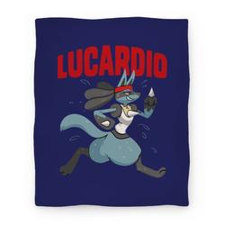 Movie Anime Lucardio Premium Fleece Sherpa Blanket Perfect And Unique Gifts For Family On Christmas Holiday
