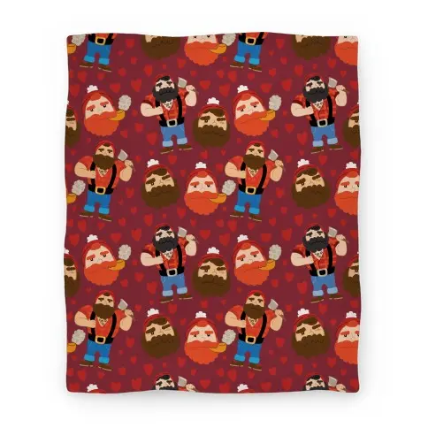 Movie Anime Lumberjack Love Premium Fleece Sherpa Blanket Perfect And Unique Gifts For Family On Christmas
