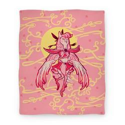 Movie Anime Magical Owl Girl Premium Fleece Sherpa Blanket Perfect And Unique Gifts For Family On Christmas