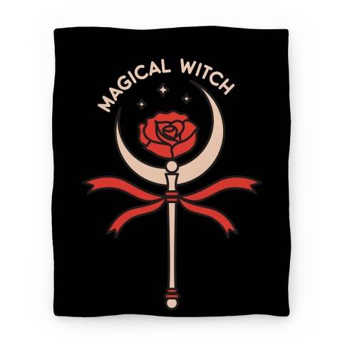 Movie Anime Magical Witch Wand Premium Fleece Sherpa Blanket Perfect And Unique Gifts For Family On Christmas
