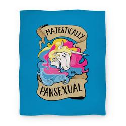 Movie Anime Majestcially Pansexual Premium Fleece Sherpa Blanket Perfect Gifts For Family On Christmas