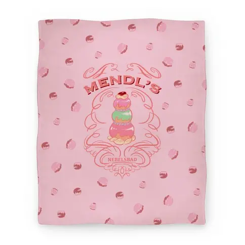 Movie Anime Mendl's Bakery Premium Fleece Sherpa Blanket Perfect And Unique Gifts For Family On Christmas