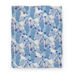 Movie Anime Mermaid Autopsy Pattern Premium Fleece Sherpa Blanket Perfect Gifts For Family On Christmas
