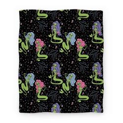 Movie Anime Mermaid Martians Premium Fleece Sherpa Blanket Perfect And Unique Gifts For Family On Christmas