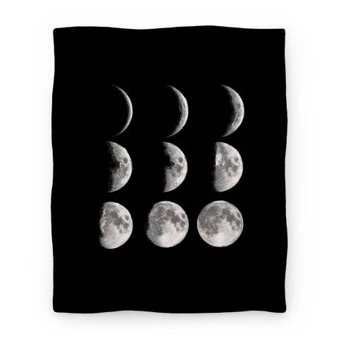 Movie Anime Moon Phases Premium Fleece Sherpa Blanket Perfect And Unique Gifts For Family On Christmas