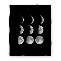 Movie Anime Moon Phases Premium Fleece Sherpa Blanket Perfect And Unique Gifts For Family On Christmas