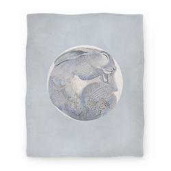Movie Anime Moon Rabbit Premium Fleece Sherpa Blanket Perfect And Unique Gifts For Family On Christmas