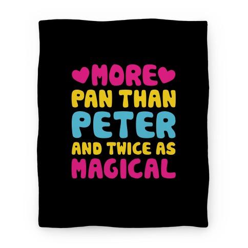 Movie Anime More Pan Than Peter And Twice As Magical Premium Fleece Sherpa Blanket Perfect Gifts For Family On Christmas