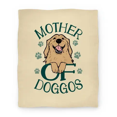 Movie Anime Mother Of Doggos Premium Fleece Sherpa Blanket Perfect And Unique Gifts For Family On Christmas