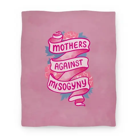 Movie Anime Mothers Against Misogyny Premium Fleece Sherpa Blanket Perfect Gifts For Family On Christmas