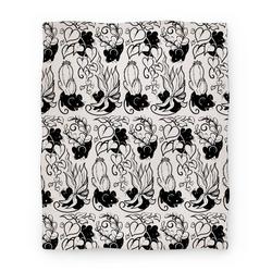 Movie Anime Mouse Plants Premium Fleece Sherpa Blanket Perfect And Unique Gifts For Family On Christmas