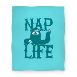 Movie Anime Nap Life Premium Fleece Sherpa Blanket Perfect And Unique Gifts For Family On Christmas Holiday
