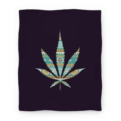 Movie Anime Navajo Leaf Premium Fleece Sherpa Blanket Perfect And Unique Gifts For Family On Christmas