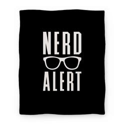 Movie Anime Nerd Alert Premium Fleece Sherpa Blanket Perfect And Unique Gifts For Family On Christmas Holiday