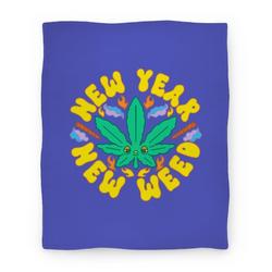 Movie Anime New Year New Weed Premium Fleece Sherpa Blanket Perfect And Unique Gifts For Family On Christmas