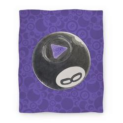 Movie Anime Nihilist 8-Ball Premium Fleece Sherpa Blanket Perfect And Unique Gifts For Family On Christmas