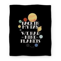 Movie Anime Nine Planets Premium Fleece Sherpa Blanket Perfect And Unique Gifts For Family On Christmas