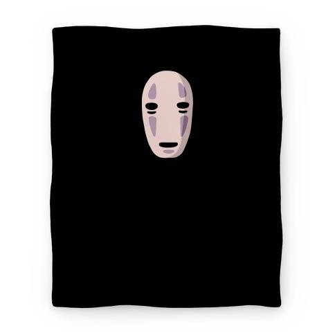 Movie Anime No Face Premium Fleece Sherpa Blanket Perfect And Unique Gifts For Family On Christmas Holiday