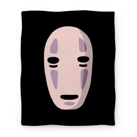 Movie Anime No Face Premium Fleece Sherpa Blanket Perfect And Unique Gifts For Family On Christmas Holiday