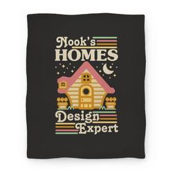 Movie Anime Nook's Homes Design Expert Premium Fleece Sherpa Blanket Perfect Gifts For Family On Christmas