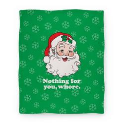 Movie Anime Nothing For You, Whore Premium Fleece Sherpa Blanket Perfect Gifts For Family On Christmas