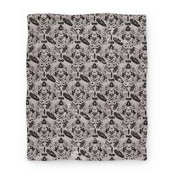 Movie Anime Occult Pattern Premium Fleece Sherpa Blanket Perfect And Unique Gifts For Family On Christmas