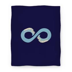 Movie Anime Ocean Infinity (Light Blue) Premium Fleece Sherpa Blanket Perfect Gifts For Family On Christmas