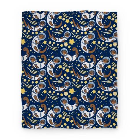 Movie Anime Otters In Space Premium Fleece Sherpa Blanket Perfect And Unique Gifts For Family On Christmas