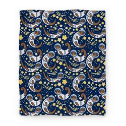 Movie Anime Otters In Space Premium Fleece Sherpa Blanket Perfect And Unique Gifts For Family On Christmas