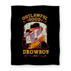 Movie Anime Outlawful Good Drowboy Premium Fleece Sherpa Blanket Perfect Gifts For Family On Christmas