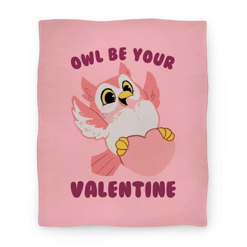 Movie Anime Owl Be Your Valentine! Premium Fleece Sherpa Blanket Perfect Gifts For Family On Christmas