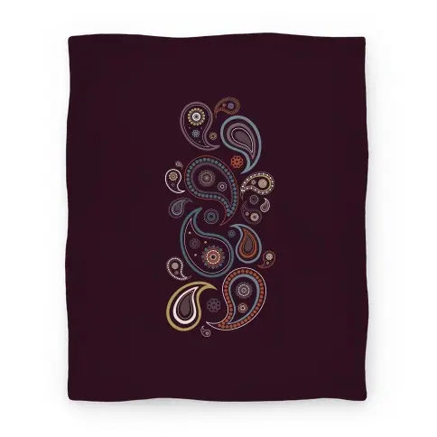 Movie Anime Paisley Premium Fleece Sherpa Blanket Perfect And Unique Gifts For Family On Christmas Holiday