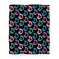 Movie Anime Pastel Goth Vampire Teeth Pattern Premium Fleece Sherpa Blanket Perfect Gifts For Family On Christmas