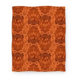 Movie Anime Peaceful Hamsa Hand Premium Fleece Sherpa Blanket Perfect And Unique Gifts For Family On Christmas