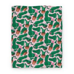 Movie Anime Penis Plants Pattern Premium Fleece Sherpa Blanket Perfect And Unique Gifts For Family On Christmas