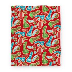 Movie Anime Phallic Christmas Cookies Premium Fleece Sherpa Blanket Perfect Gifts For Family On Christmas
