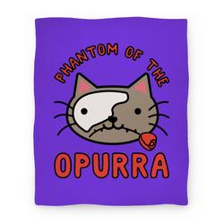 Movie Anime Phantom of the Opurra Premium Fleece Sherpa Blanket Perfect And Unique Gifts For Family On Christmas