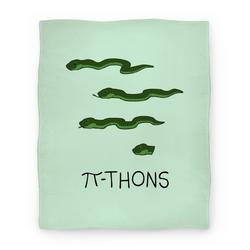 Movie Anime Pi-thons Premium Fleece Sherpa Blanket Perfect And Unique Gifts For Family On Christmas Holiday