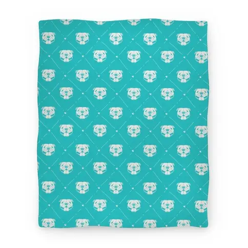 Movie Anime Pit Bull Love Pattern Premium Fleece Sherpa Blanket Perfect And Unique Gifts For Family On Christmas
